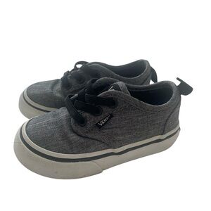 Vans Off The Wall Slip On Toddler Charcoal Sneakers